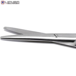 Premium 6 Inch Straight Veterinary Medical Metzenbaum <b>Scissors</b> OEM Branding Blunt/Blunt Tip Manual <b>Safety</b> Standard MOL - Product Image 2