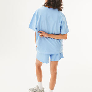 Venta al por mayor de los hombres personalizados blanco mujer camiseta impresa liso en blanco de algodón Logo impreso camisetas transpirables - Product Image 6