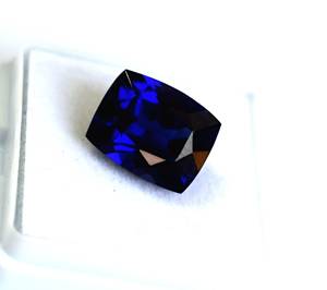 10 quilates hermosa tanzanita azul piedras preciosas sueltas forma de cojín tanzanita para el tamaño del anillo de calidad superior piedras preciosas sueltas mejor oferta - Product Image 2