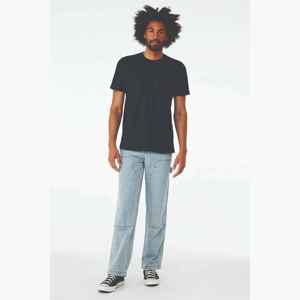 Venta al por mayor 100% algodón hombres de manga corta Camisetas cuello redondo suave transpirable personalizado estampado liso tejido de punto patrón de caracteres - Product Image 3