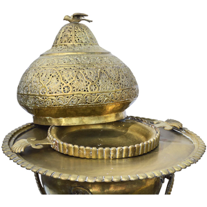 Stylish Islamic Bakhoor <b>Incense</b> <b>Burner</b> (Metal) Eco-friendly & 100% Natural Religious Home Fragrance & Cultural Decoration - Product Image 2
