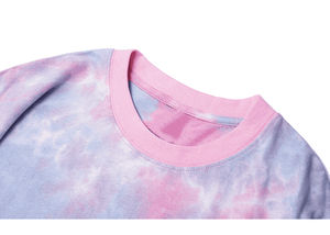 T-shirts Tie Dye graphiques personnalisés OEM pour hommes 100% coton T-shirts Tie Dye imprimés avec logo grande taille unis - Product Image 5