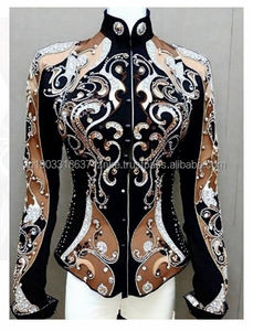 Chaqueta de espectáculo impermeable para mujer de equitación de buena calidad Chaqueta de espectáculo de equitación de bajo precio a precio barato - Product Image 5