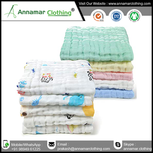 floral design <b>muslin</b> swaddle blanket with customized pattern organic double gauze printed swaddle with customized packaging - Product Image 5