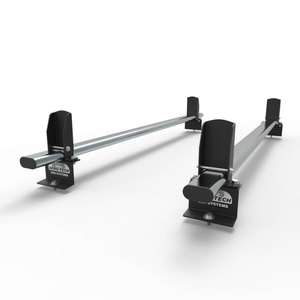 Barras de Techo para <span class=keywords><strong>Renault</strong></span> Kangoo - Sistema de 2 Barras de Techo con Topes de Carga (Compatible con Todos los <span class=keywords><strong>Modelos</strong></span> de <span class=keywords><strong>Furgonetas</strong></span> Kangoo) - Product Image 4