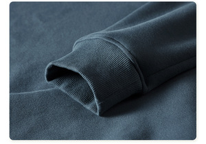 Survêtements à fermeture éclair intégrale survêtements à capuche et pantalons de survêtement amples en coton vierge de haute qualité personnalisés - Product Image 3
