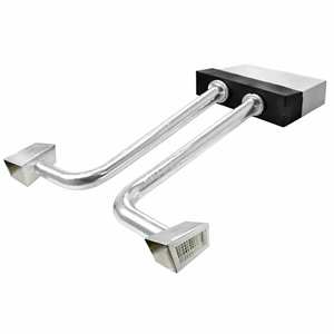 Kit de Plenum Aislado de 2 Zonas para Sistemas de Aire Acondicionado por Ductos, Solución Completa para Sistemas HVAC - Product Image 1