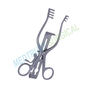 Tijeras quirúrgicas Henley 6 1/2 3 cuchillas centrales Retractores de autorretención manuales de acero inoxidable Certificado ISO CE - Product Image 2