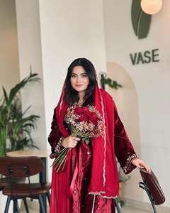 Ensemble Kurti en velours épais très demandé pour les fêtes et les occasions festives, vente en gros, export, meilleur prix, approvisionnement mondial - Product Image 5