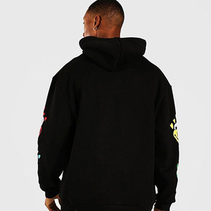 Chándal de invierno ajustado para hombre Nuevo diseño Serigrafía Transpirable y lavado Logotipo personalizado Tallas grandes-XL - Product Image 5