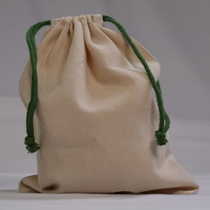 Bolsa de Algodón Orgánico 100% MGI, con Logotipo Personalizado Impreso, Bolsa Pequeña de Lona para Almacenamiento, Moderna, Reutilizable y Ecológica, Tamil Nadu - Product Image 2