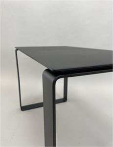 Black steel iron coffee <b>table</b> handmade design for <b>kitchen</b> office home restaurant living room garden decoration made in india - Product Image 6
