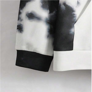 Fabricante personalizado Unisex Lavado ácido de alta calidad de gran tamaño recortada Sudadera con capucha Hombres Impresión Bordado Sudaderas con capucha personalizadas - Product Image 4