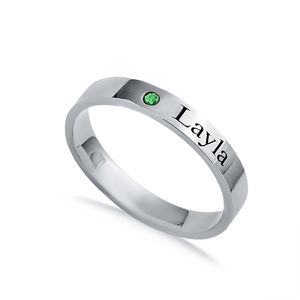 Minimalist Round Shape Women <b>Plain</b> Multiple <b>Ring</b> Turkish Handcraft Wholesale 925 Sterling Silver Jewelry - Product Image 5