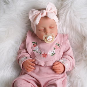 Poupées Reborn en Gros Babeside – Poupée Bébé Reborn Endormie de 20 Pouces, Fille Lucy, Réaliste, Compagnon d'Émotion et de Confort - Product Image 1