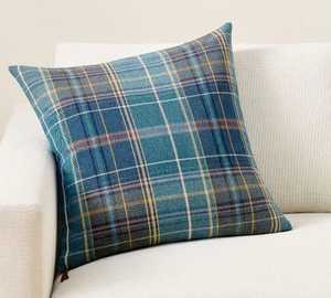 Woodrow <b>Striped</b> Square Modern Woven <b>Cushion</b> Cover for Home & Hotel Use - Product Image 4