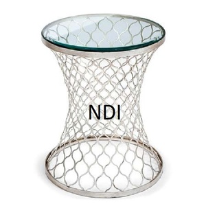 Producto de Venta caliente, mesita de noche decorativa, muebles de dormitorio para el hogar, Acabado niquelado, mesa de centro de diseño atractivo - Product Image 1