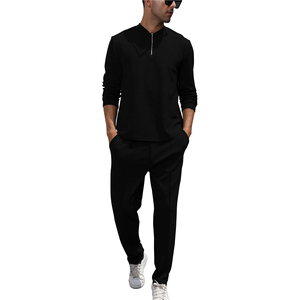 Meilleures ventes Survêtements pour hommes à la mode Vêtements de rue légers pour l'hiver Motif solide Bas quantité minimale de commande en vente en ligne - Product Image 1
