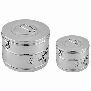 2024 thiết kế mới khử trùng thép Khay hộp thép không gỉ 304 khử trùng <span class=keywords><strong>container</strong></span> để bán bởi reeax doanh nghiệp - Product Image 5