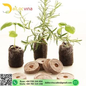Vườn Ươm khối nén dinh dưỡng đất cho nhà máy phát triển than bùn dừa hạt giống bắt đầu từ xơ dừa viên - Product Image 2