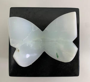 คริสตัลรักษาอัญมณีจากงานหัตถกรรมรูปผีเสื้อทำจากอินโดนีเซียธรรมชาติขนาด5ซม. ขายส่ง - Product Image 2