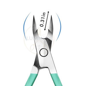 คีมตัดเล็บเท้าที่ทนทานพร้อมด้ามจับกันลื่นสำหรับใช้งานง่ายคีมตัดเล็บที่แม่นยำสำหรับการตัดเล็บที่สะอาดและเรียบเนียน - Product Image 5