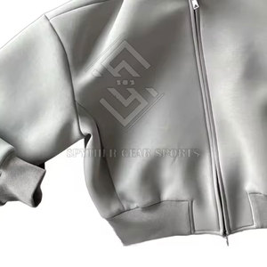 Sweat-shirts à capuche décontractés pour hommes de haute qualité, en tissu polaire, respirants et écologiques, avec fermeture éclair, meilleur prix en stock - Product Image 6