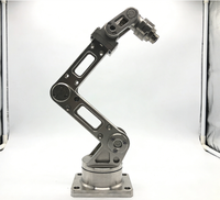 Support de bras de robot industriel usiné sur mesure par CNC, composants mécaniques en aluminium et acier inoxydable, service d'usinage