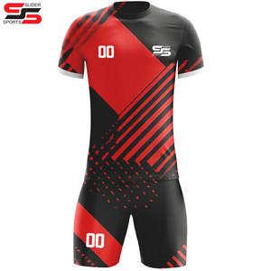 Directo de fábrica, conjunto completo de uniformes de fútbol, impresión por sublimación, uniformes de fútbol, camiseta de fútbol, maillot de fútbol - Product Image 3