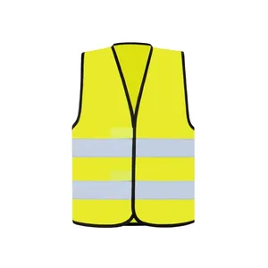Gilet di Sicurezza CO2 Neutro con Adesivi Riflettenti e Luci - Merchandising Promozionale Sostenibile - Product Image 1