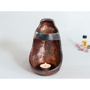 Pot de stockage de cire parfumée fait à la main en laiton parfait pour la décoration intérieure élégante et la décoration de mariage élégante et durable - Product Image 2