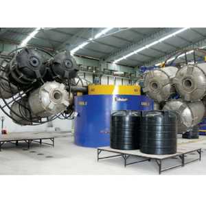 เครื่องโรโทโมลิ่ง3arm โรโมลด์เครื่องทำผลิตภัณฑ์พีอีแบบกลวง - Product Image 1