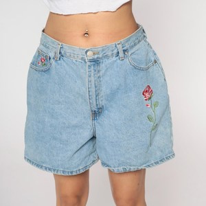 กางเกงยีนส์ขาสั้นทรงวินเทจ - Product Image 5