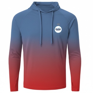 Sweat à capuche pour bébés et tout-petits, protection solaire UPF50+, manches longues, séchage rapide, respirant, anti-éruption cutanée, léger, course en plein air - Product Image 2