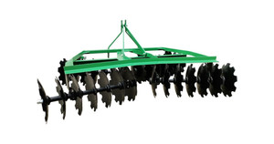 Herse à disques hydraulique lourde à 24 disques, montée sur tracteur, cultivateur agricole, équipement de préparation du sol, boîte de vitesses électrique, 4 rangs - Product Image 2
