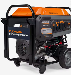 100% Quality New GP Series 15,500 Watt (120 / 240V) Electric Key Start <b>Gasoline</b> EFI Portable <b>Generator</b> - Product Image 2