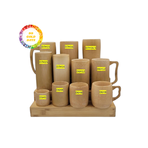 Tazas para beber de bambú personalizadas Taza ligera ecológica a granel para uso en eventos de regalos promocionales - Product Image 1