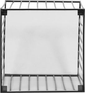 Affordable Modern Metal Black Cage Design Frame <b>Square</b> <b>Side</b> <b>Table</b> For Living Room Bed Room in Best Price - Product Image 4
