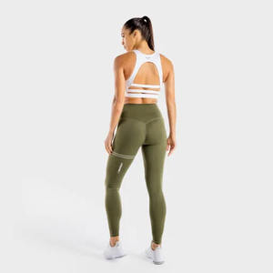 Wholesale Women's Bamboo Stretchable Simple Workout Yoga <b>Leggings</b> for Women - Product Image 6