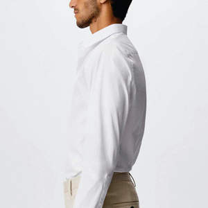 Printemps et automne nouveaux hommes Slim à manches longues décontracté haut tendance motif géométrique imprimé chemise mode chemise décontractée hommes Shirr - Product Image 4