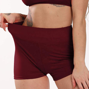 Shorts de sport taille haute respirants et flexibles, effet froncé, écologiques, séchage rapide, parfaits pour la gym, le yoga et l'entraînement - Product Image 1
