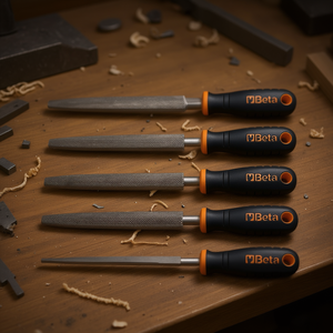 Lime semicircolari con manico per lavorazione del legno e del metallo - Product Image 3