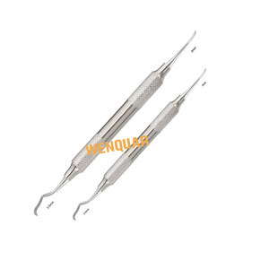 Cinceles de alta calidad y elevadores de raíces dentadas Instrumentos de acero inoxidable para extracción de dientes e instrumentos de cirugía ósea - Product Image 3