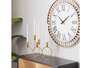 Premium handcrafted metal candle holder for elegant home styling candle holder for stylish tabletop decoration - Product Image 2