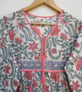 Verano Boho elegante playa vestidos de una pieza mujeres Vintage lunares volante Maxi vestido botón decoración tamaño libre incluyendo 6XL - Product Image 6