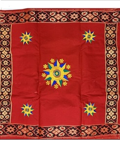 Luxe 120gsm Peigné Coton Indien Intorica Tissu Écologique Bio Dobby Tissé Technique Plaine Partie Porter Robe De Soirée - Product Image 4