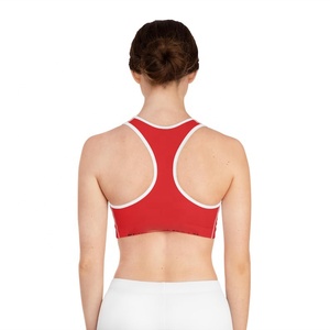 Soutien-gorge de sport pour femme le plus vendu, maintien élevé, sans coutures, pour yoga, fitness, gym, course et entraînement - Product Image 4