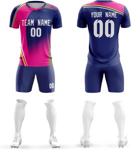 Nouveauté, tenue de football unisexe sur mesure, kit de football, services OEM en gros, fabriqué au Pakistan, respirant, léger, 100% polyester - Product Image 5