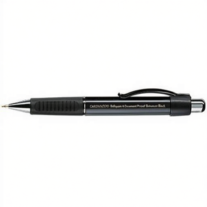 Bolígrafo Faber-Castell GRIP PLUS BALL 0.5mm Azul, Cuerpo Resistente para Documentos, Color Negro - Product Image 2