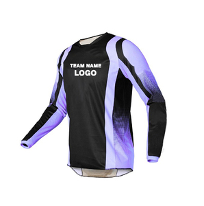 Jersey y Pantalones de Ciclismo BMX MTB DH Personalizados, Resistentes al Viento y Transpirables, para Descenso y Carreras de Bicicleta de Montaña, 100% Poliéster, OEM ODM - Product Image 5